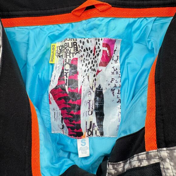 L.A.M.B. x Burton Snowboarding Pants Tuxedo Dryride Ski Gray Women SZ Small Lamb - Picture 2 of 15